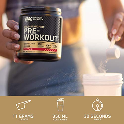 Optimum Nutrition Gold Standard Pre Workout 330g Kiwi | High-Quality Sports Nutrition | MySupplementShop.co.uk