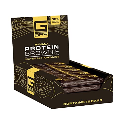 G-Bar Banana Brownie 12x60g | High-Quality Sports Nutrition | MySupplementShop.co.uk