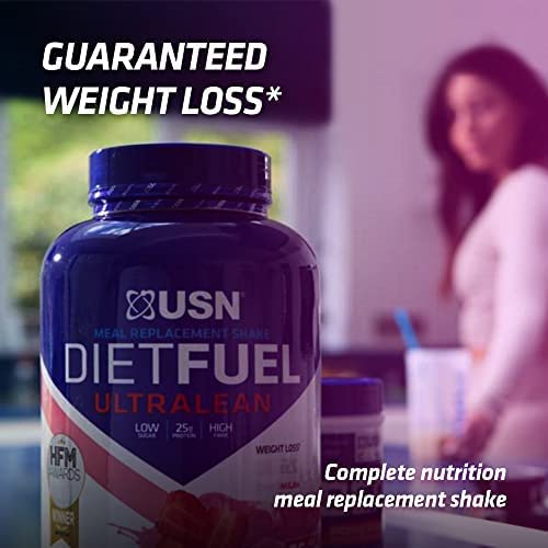 USN Diet Fuel Ultralean Ready to Drink High Protein Shake 8 x 310ml | High-Quality Sports Nutrition | MySupplementShop.co.uk