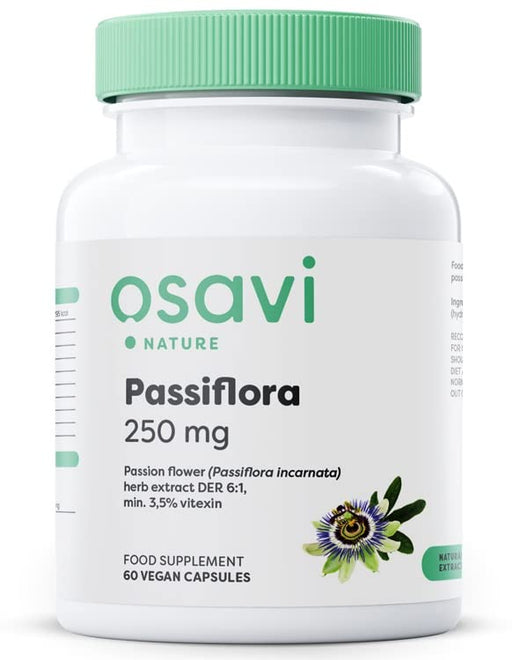 Osavi Passiflora, 250mg - 60 vegan caps - Combination Multivitamins &amp; Minerals at MySupplementShop by Osavi