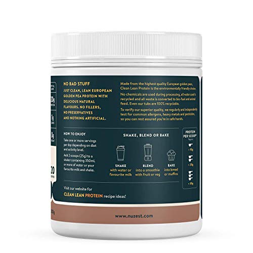 Nuzest Clean Lean Protein 500g Rich Chocolate | High-Quality Sports Nutrition | MySupplementShop.co.uk