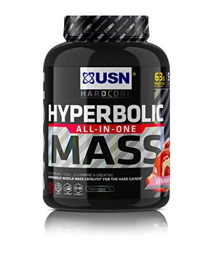 USN Hyperbolic Mass 2kg Strawberry | High-Quality Sports Nutrition | MySupplementShop.co.uk