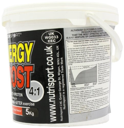 Nutrisport Energy Boost 4:1 Summer Fruits Powder 5Kg | High-Quality Diet Shakes | MySupplementShop.co.uk