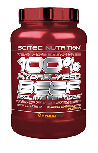 SciTec 100% Hydrolyzed Beef Isolate Peptides, Almond-Chocolate - 900 grams | High-Quality Protein | MySupplementShop.co.uk