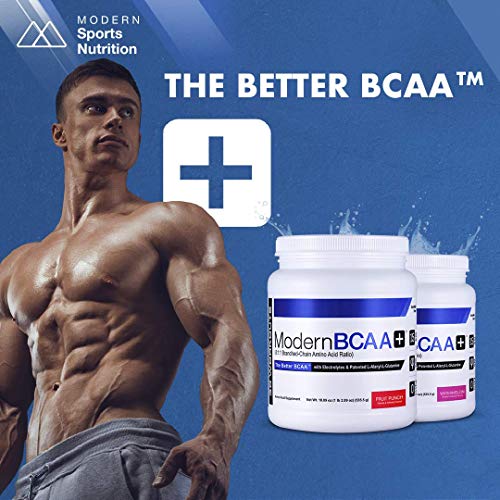 Modern Sports Nutrition BCAA+ Watermelon 535 g | High-Quality Amino Acids and BCAAs | MySupplementShop.co.uk