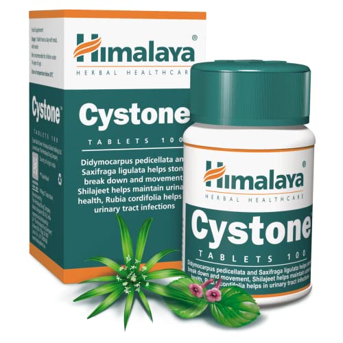 Himalaya Herbal Healthcare Cystone Tablets 100 Count 30g | High-Quality Cystitis | MySupplementShop.co.uk