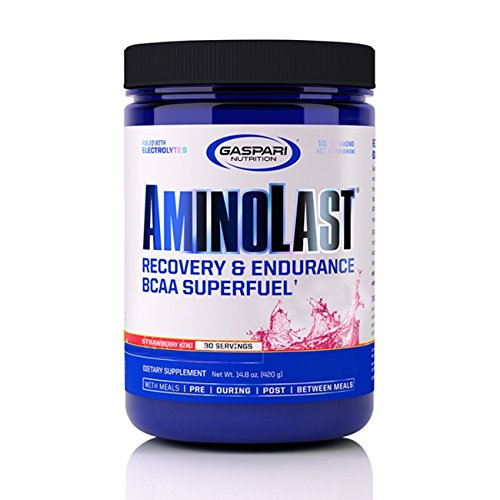 Gaspari Nutrition AminoLast 420g Strawberry Kiwi | High-Quality Amino Acids and BCAAs | MySupplementShop.co.uk