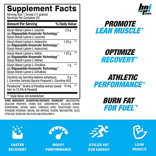 Bpi Sports Best BCAA Shredded Supplement Snow Cone - Amino Acids and BCAAs at MySupplementShop by BPI Sports