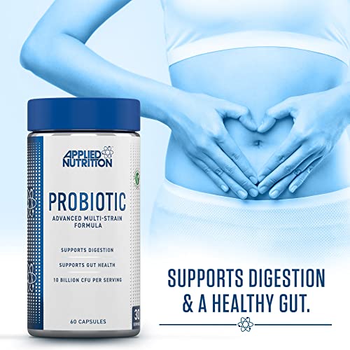 Applied Nutrition Probiotic Advanced Multi-Strain Formula 60Caps - Health and Wellbeing at MySupplementShop by Applied Nutrition