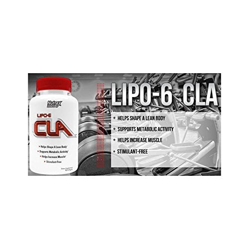 Nutrex Lipo-6 CLA - 45 softgels | High-Quality Omegas, EFAs, CLA, Oils | MySupplementShop.co.uk
