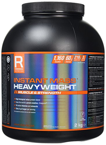 Reflex Nutrition Instant Mass Heavyweight 2kg Strawberries & Cream | High-Quality Weight Gainers & Carbs | MySupplementShop.co.uk