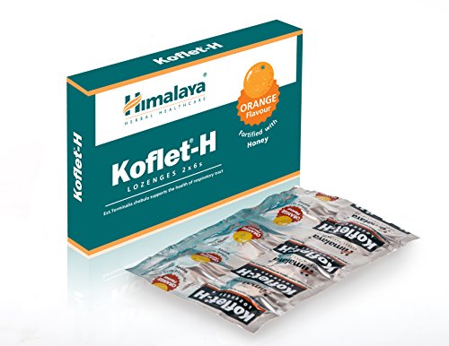 Himalaya Koflet-H 12 Lozenges | Lemon, Orange & Ginger Flavours | High-Quality Vitamins & Supplements | MySupplementShop.co.uk