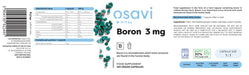 Osavi Boron, 3mg - 120 vegan caps | High-Quality Combination Multivitamins & Minerals | MySupplementShop.co.uk