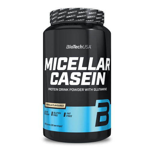 BioTechUSA Micellar Casein, Vanilla - 908 grams | High-Quality Protein | MySupplementShop.co.uk