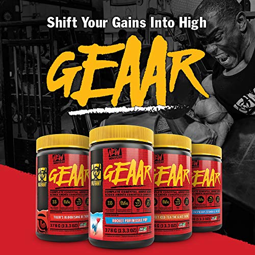 MUTANT GEAAR EAA Powder - Blue 30 Servings - Amino Acids and BCAAs at MySupplementShop by Mutant