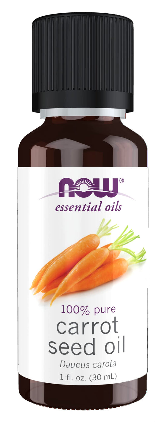 NOW Foods Essential Oil, Carrot Seed Oil - 30 ml. | High-Quality Sports Supplements | MySupplementShop.co.uk