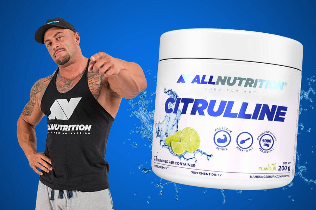 Allnutrition Citrulline, Lemon - 200g | High-Quality Combination Multivitamins & Minerals | MySupplementShop.co.uk