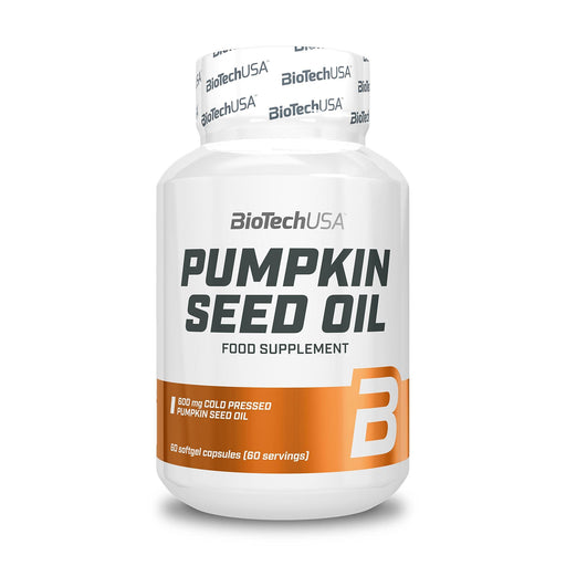 BioTechUSA Pumpkin Seed Oil, 1000mg - 60 softgels - Sports Supplements at MySupplementShop by BioTechUSA