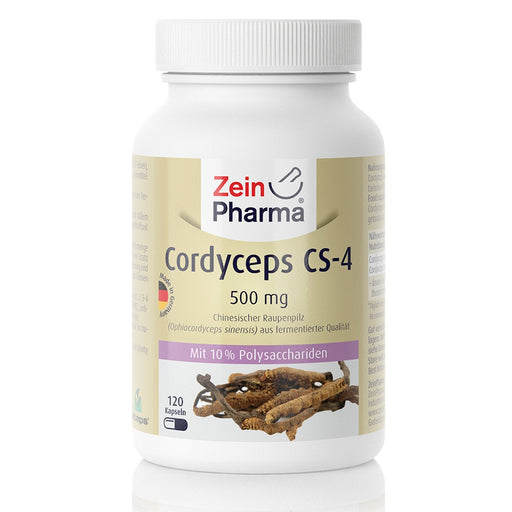 Zein Pharma Cordyceps CS-4, 500mg - 120 caps - Health and Wellbeing at MySupplementShop by Zein Pharma