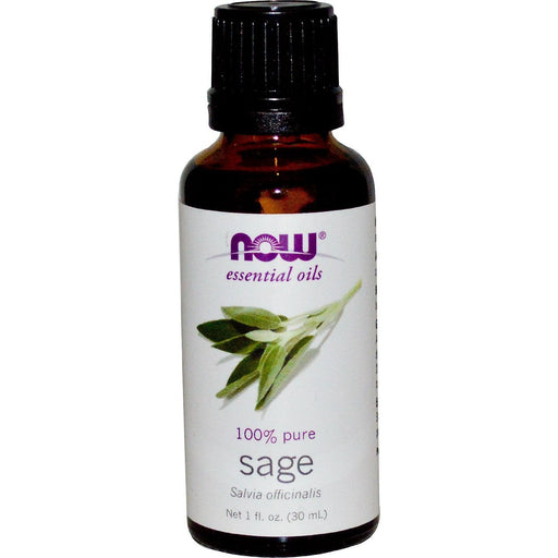 NOW Foods Essential Oil, Sage Oil - 30 ml. - Health and Wellbeing at MySupplementShop by NOW Foods