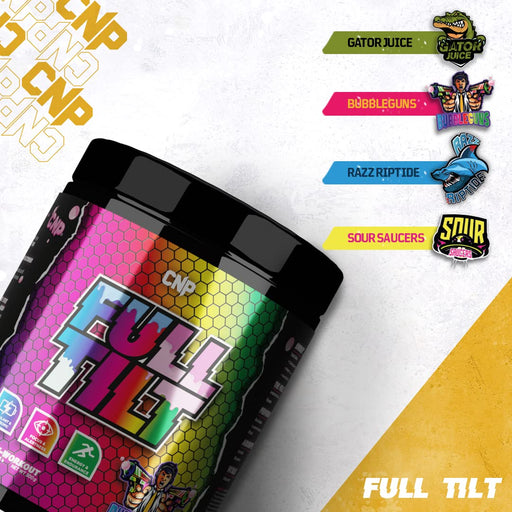 CNP Professional Full Tilt 300g Razz Riptide | High-Quality Health & Personal Care | MySupplementShop.co.uk