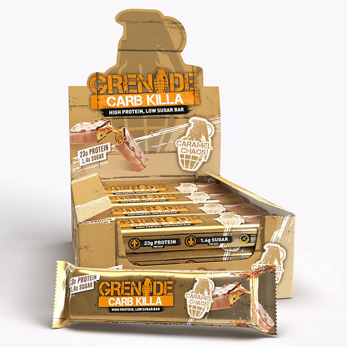 Grenade Carb Killa High Protein Bar 12 x 60g | High-Quality Protein Bars | MySupplementShop.co.uk