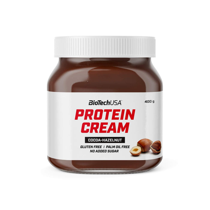 BioTechUSA Protein Cream, Cocoa-Hazelnut - 400g | High-Quality Protein Supplements | MySupplementShop.co.uk