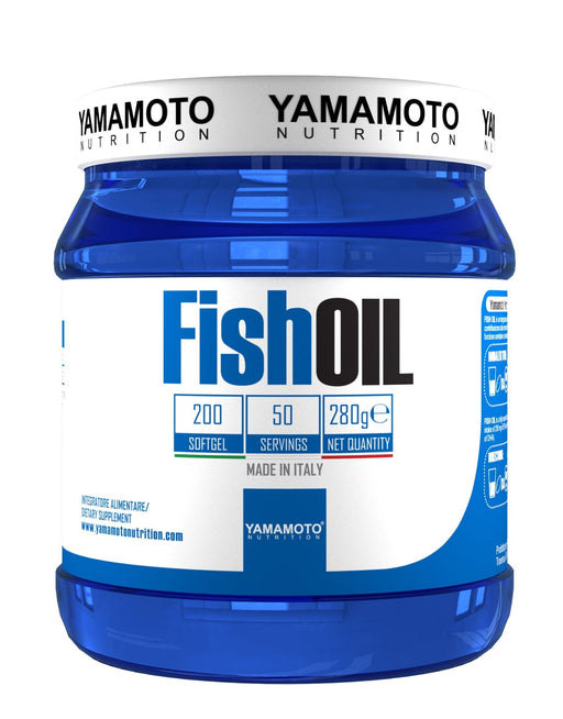 Yamamoto Nutrition Fish Oil - 200 softgels | High-Quality Omega-3 | MySupplementShop.co.uk