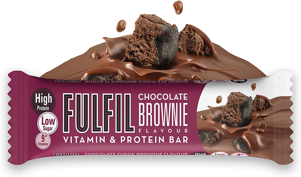 Fulfil Vitamin & Protein Bar 15 x 55g | High-Quality Sports Nutrition | MySupplementShop.co.uk