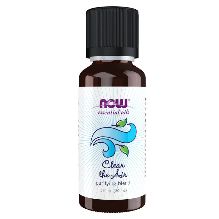 NOW Foods Essential Oil, Clear the Air Oil Blend - 30 ml. - Health and Wellbeing at MySupplementShop by NOW Foods