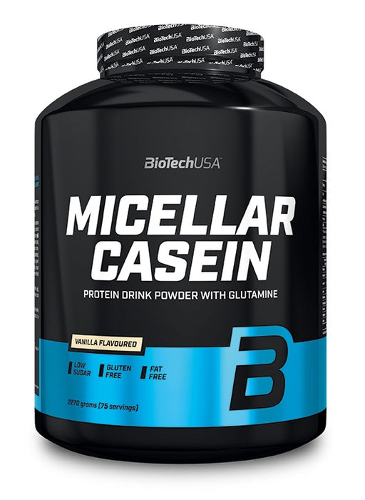 BioTechUSA Micellar Casein, Vanilla - 2270 grams | High-Quality Protein | MySupplementShop.co.uk