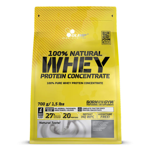 Olimp Nutrition 100% Natural Whey Protein Concentrate - 700 grams | High-Quality Protein | MySupplementShop.co.uk