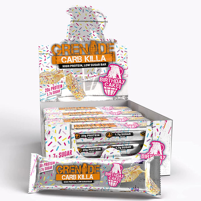 Grenade Carb Killa High Protein Bar 12 x 60g | High-Quality Protein Bars | MySupplementShop.co.uk