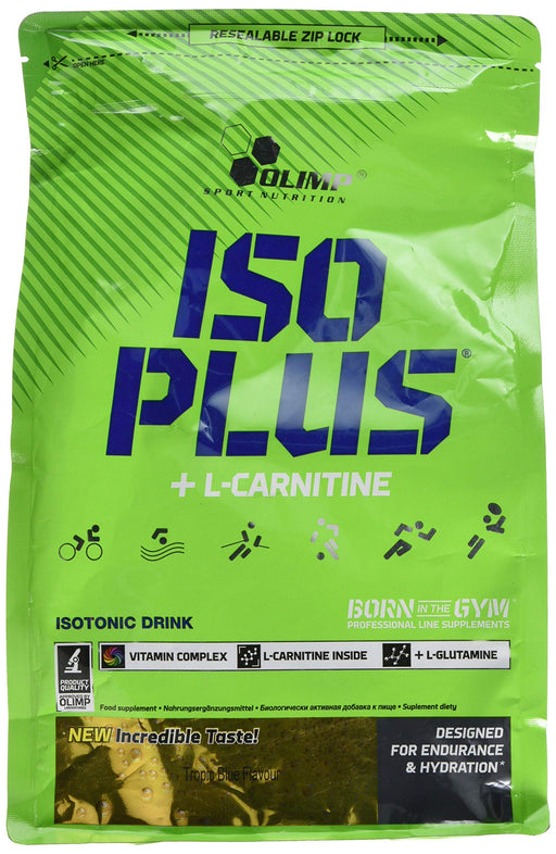 Olimp Nutrition Iso Plus, Tropic Blue - 1505 grams - Pre & Post Workout at MySupplementShop by Olimp Nutrition