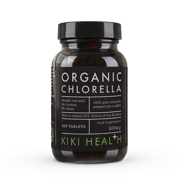 Kiki Health Organic Chlorella Tablets 200 Tablets - Health and Wellbeing at MySupplementShop by KIKI Health