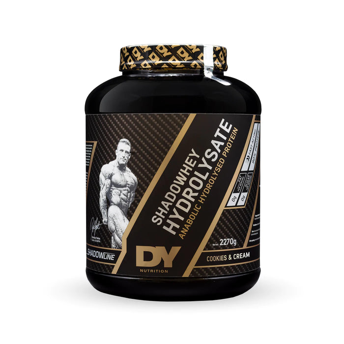 Dorian Yates DY Nutrition Shadowhey Hydrolyzed 2.27kg - Cookies & Cream - Combination Multivitamins & Minerals at MySupplementShop by DY Nutrition