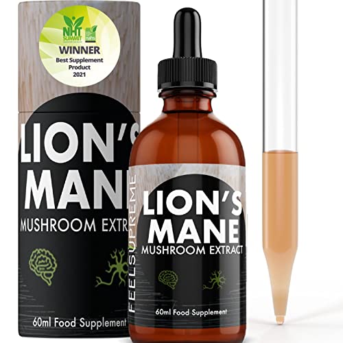 Feel Supreme Lions Mane Extract 60ml - Default Title - Health Foods at MySupplementShop by Feel Supreme