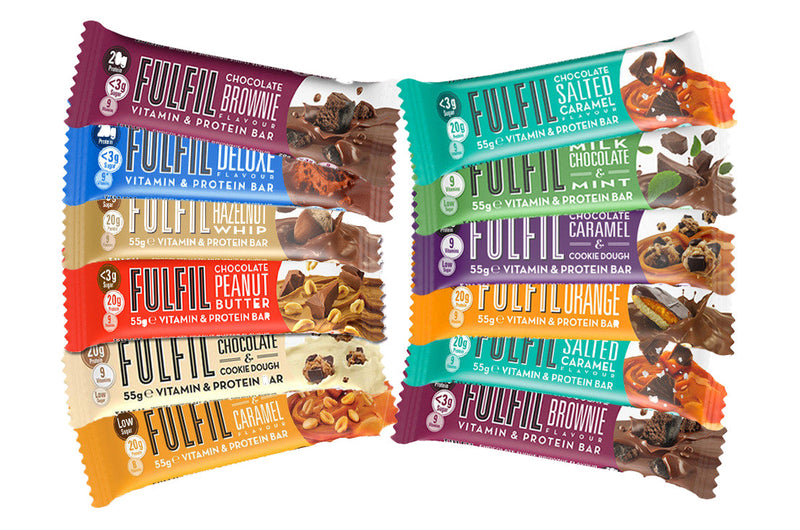 Fulfil Vitamin & Protein Bar 15 x 55g | High-Quality Sports Nutrition | MySupplementShop.co.uk