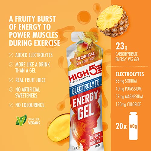 HIGH5 Isotonic Hydration Drink 1.23kg Tropical - Sports Nutrition at MySupplementShop by HIGH5