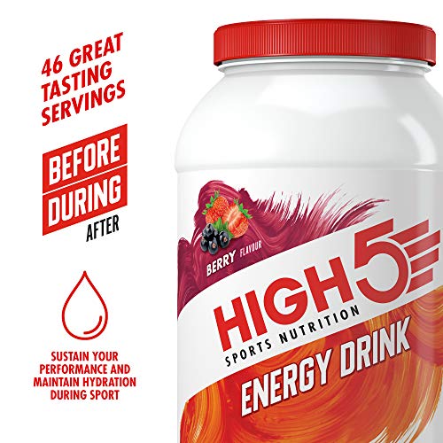 High 5 Energy Drink Berry 2.2kg - Sports Nutrition at MySupplementShop by High 5