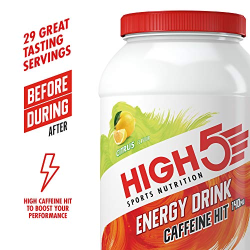 High 5 Energy Drink Caffeine Hit Citrus 1.4kg - Sports Nutrition at MySupplementShop by High 5