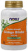 NOW Foods Ginkgo Biloba Double Strength, 120mg - 100 vcaps - Health and Wellbeing at MySupplementShop by NOW Foods