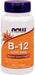 NOW Foods Vitamin B-12 with Folic Acid, 1000mcg - 250 lozenges - Vitamins & Minerals at MySupplementShop by NOW Foods