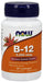 NOW Foods Vitamin B-12 with Folic Acid, 5000mcg - 60 lozenges - Vitamins & Minerals at MySupplementShop by NOW Foods