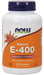 NOW Foods Vitamin E-400 - Natural (Mixed Tocopherols) - 250 softgels - Vitamins & Minerals at MySupplementShop by NOW Foods