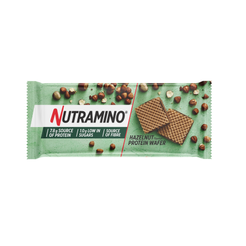 Nutramino Nutra-Go Wafer 12 x 39g - Hazelnut - Protein Wafer at MySupplementShop by Nutramino