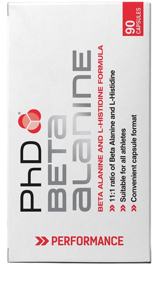 PhD Beta Alanine - 90 caps | High-Quality Amino Acids and BCAAs | MySupplementShop.co.uk