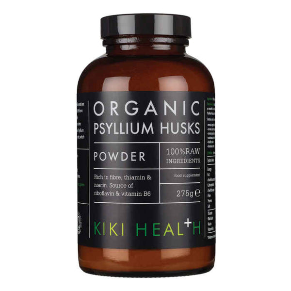 Kiki Health Organic Raw Psyllium Husk Powder 275g - Health and Wellbeing at MySupplementShop by KIKI Health