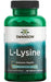 Swanson AjiPure L-Lysine, 500mg - 90 vcaps - Amino Acids and BCAAs at MySupplementShop by Swanson
