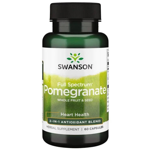 Swanson Full Spectrum Pomegranate - 60 caps - Health and Wellbeing at MySupplementShop by Swanson